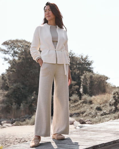 Talbots SHERPA AND LEATHER MOCCASINS