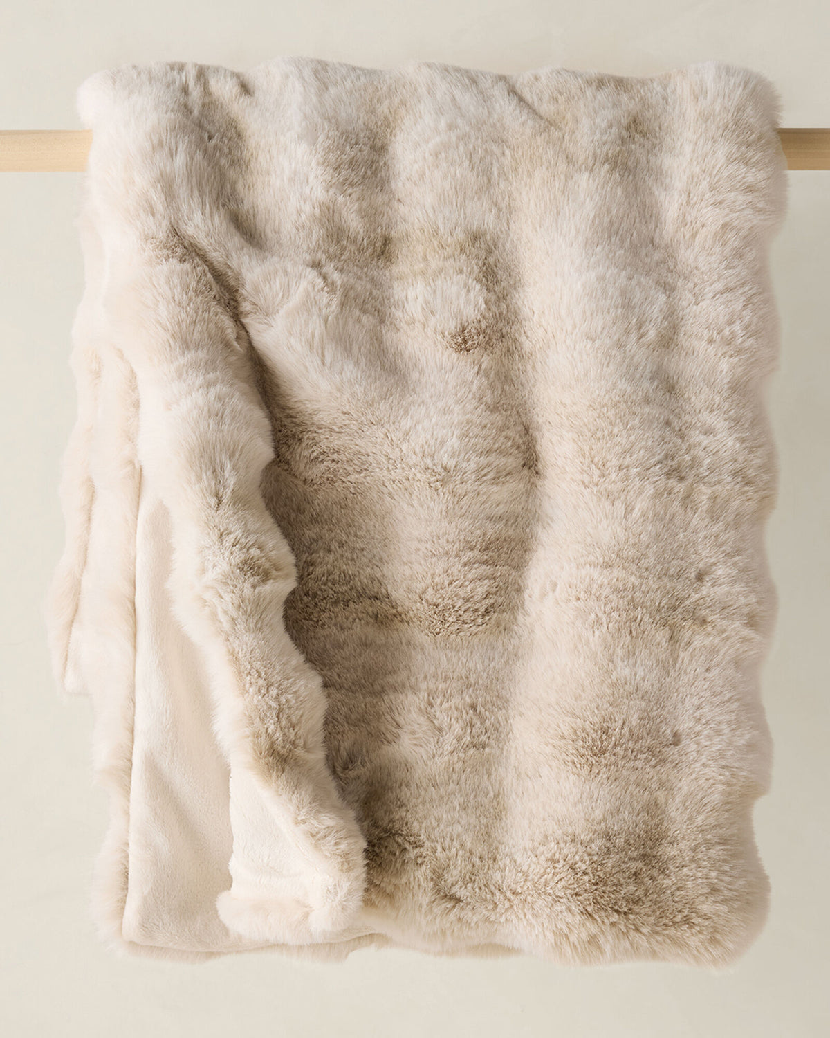 Talbots FAUX FUR PET THROW BLANKET