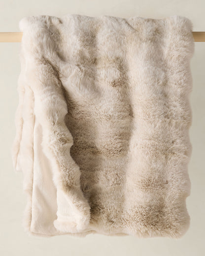 Talbots FAUX FUR PET THROW BLANKET