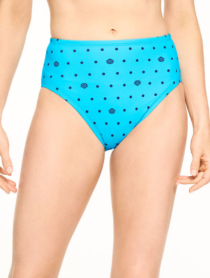 Talbots MIRACLESUIT® DIAMOND BASIC BRIEF - SEASHELL DOT