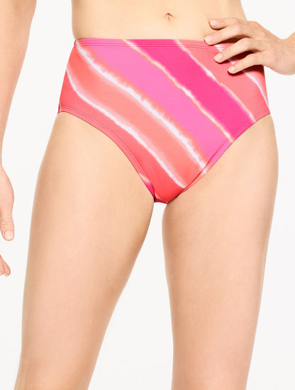 Talbots MIRACLESUIT® BASIC BRIEF - TIE-DYE STRIPE