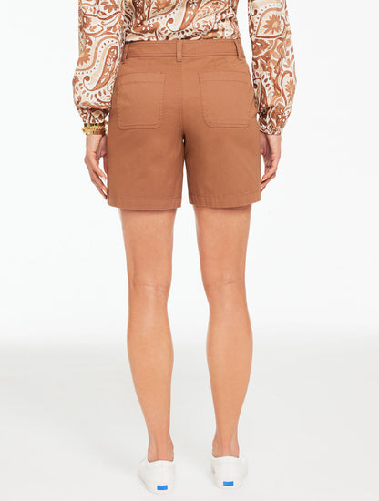 Talbots PATCH POCKET TWILL SHORTS - COLORS
