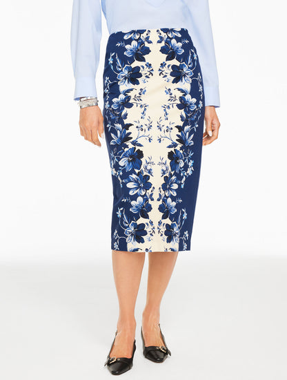 Talbots PENCIL SKIRT - EXQUISITE BLOOMS