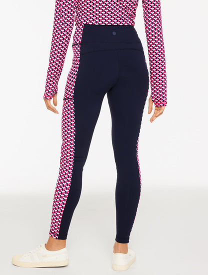 Talbots PERFORMANCE COMPRESSION LEGGINGS - GEO