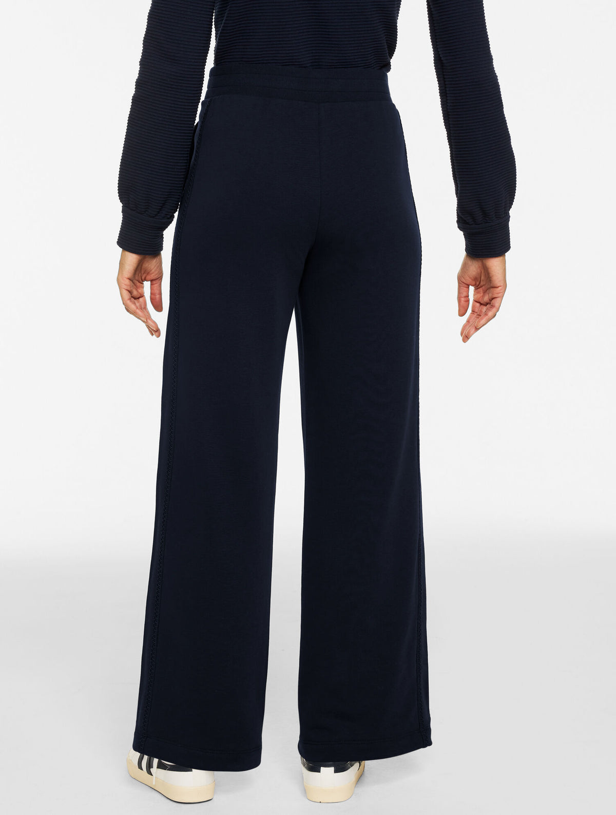 Talbots COZY FLEECE RELAXED LEG PANTS - PICOT TRIM