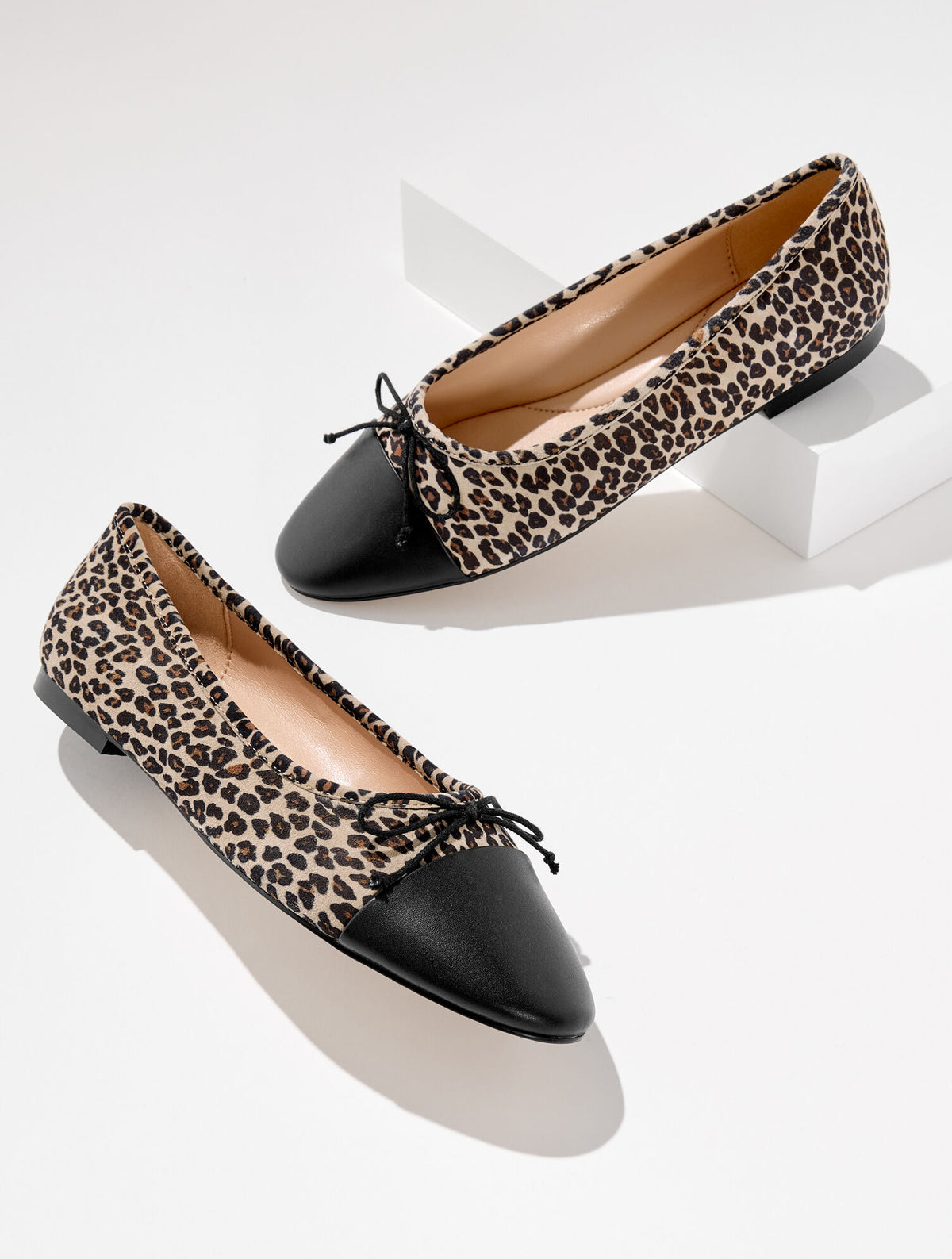 Talbots ANSLY SUEDE BALLET FLATS - PRINTED