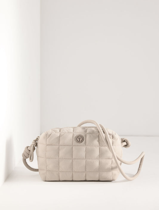 Talbots T BY TALBOTS QUILTED NYLON CROSSBODY