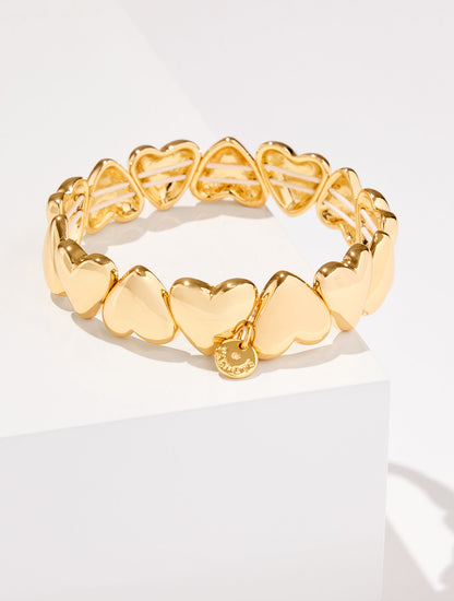 Talbots SOFT HEARTS STRETCH BRACELET