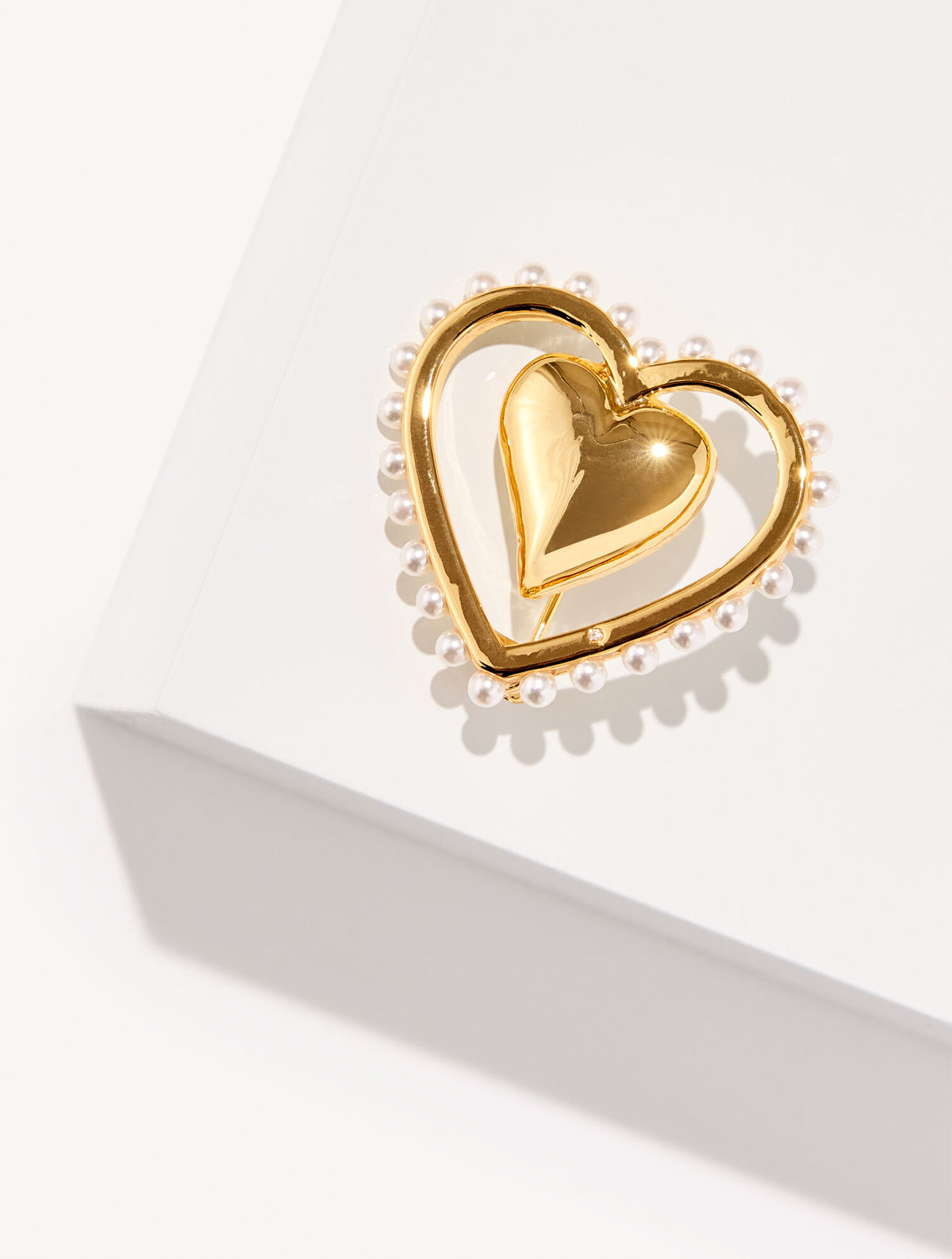 Talbots ROMANTIC HEART BROOCH