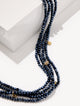 INDIGO BLUE/GOLD