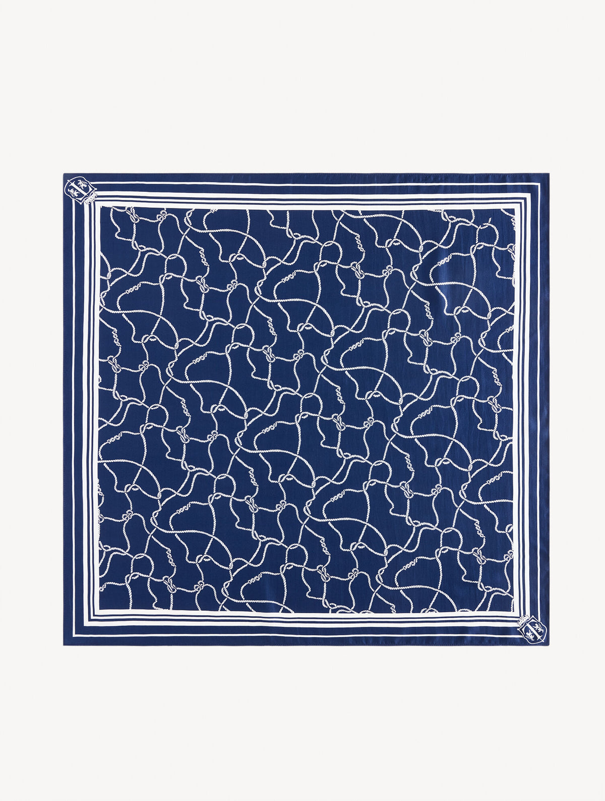 Talbots SIMPLE ROPE SQUARE SCARF