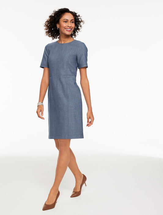Talbots REFINED DENIM DRESS