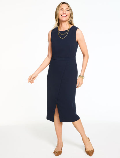 Talbots POLISHED CREPE SHEATH DRESS