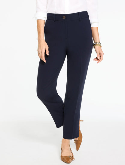Talbots STRAIGHT LEG EASY TRAVEL PANTS