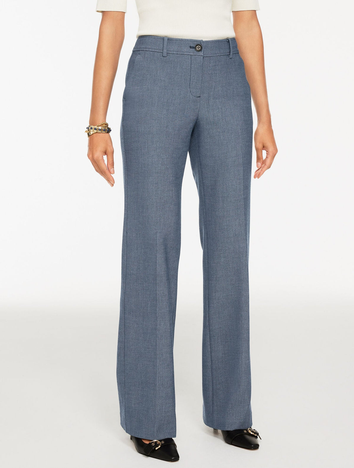 Talbots BOOT LEG REFINED DENIM PANTS