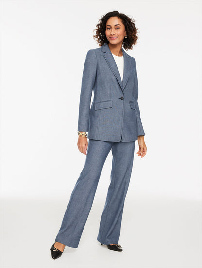 Talbots BOOT LEG REFINED DENIM PANTS