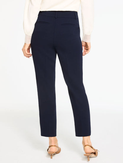 Talbots TAPERED ANKLE POLISHED CREPE PANTS