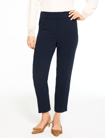 Talbots TAPERED ANKLE POLISHED CREPE PANTS