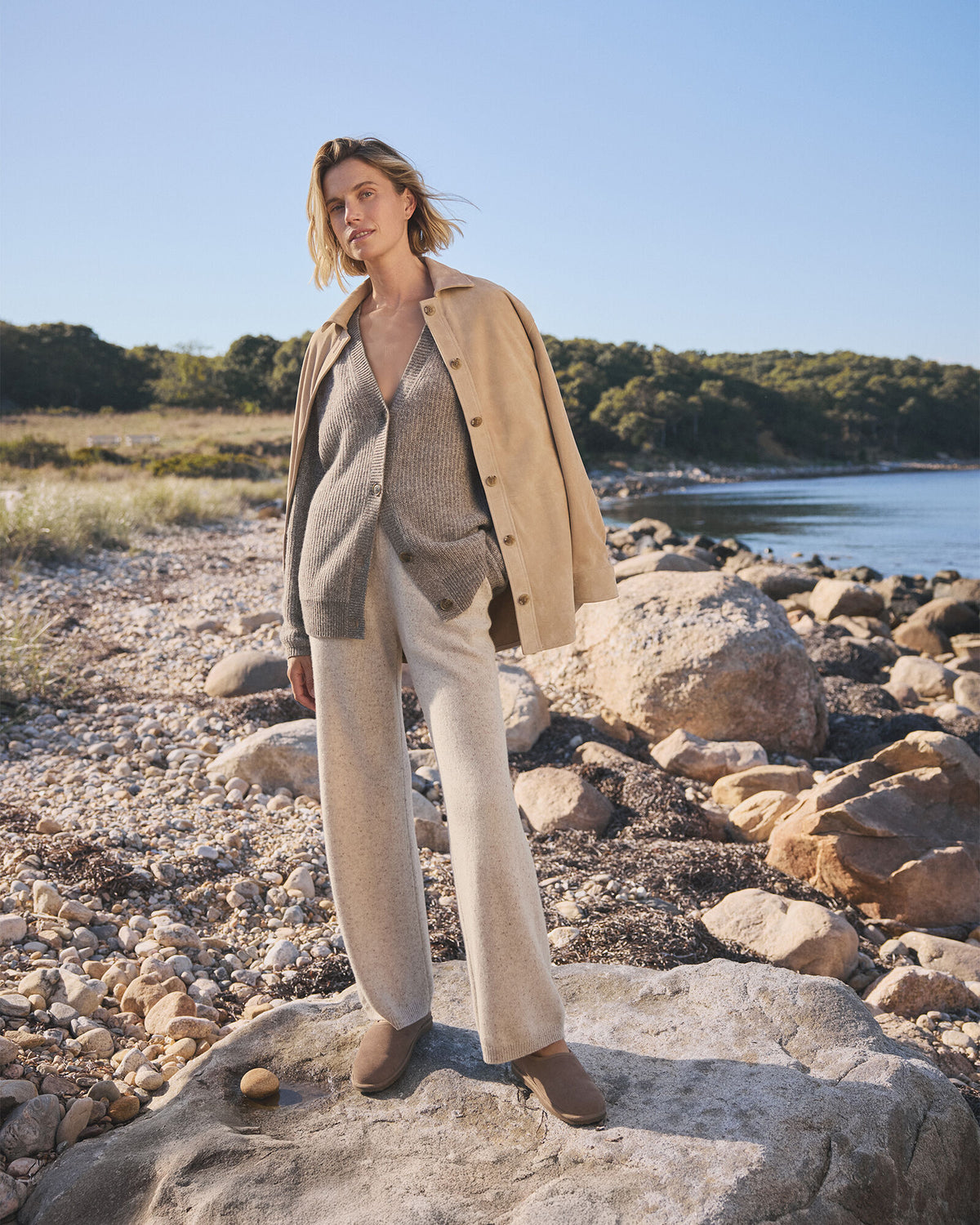 Talbots CASHMERE STRAIGHT LEG PANTS