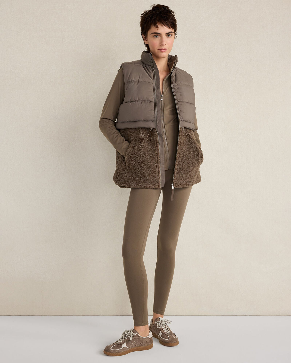 Talbots SHERPA PUFFER VEST