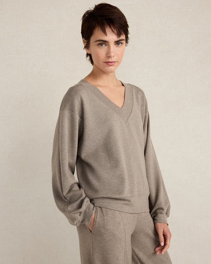 Talbots SOFT KNIT V-NECK TOP