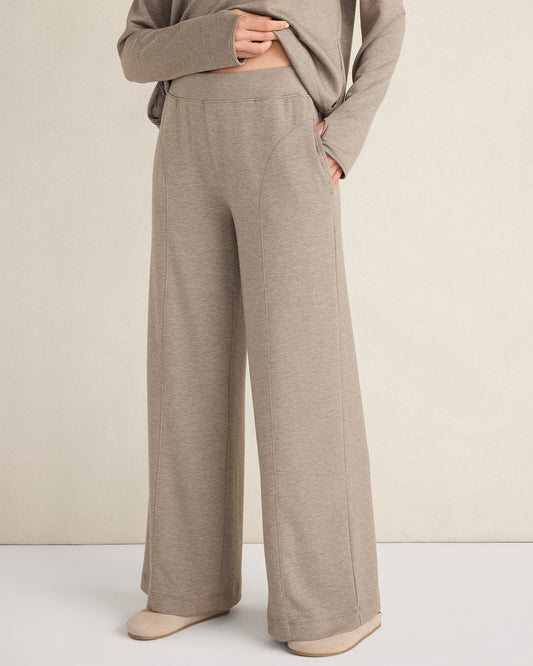 Talbots SOFT KNIT WIDE LEG PANTS