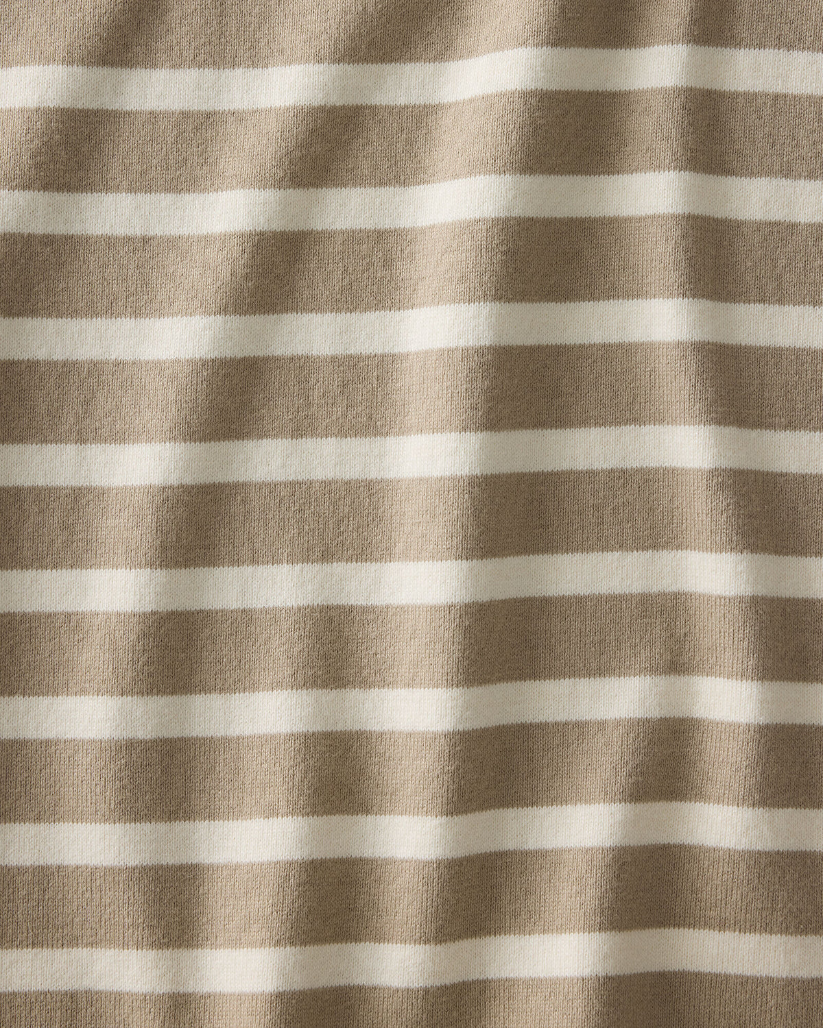 Talbots ORGANIC COTTON FUNNEL NECK STRIPED PULLOVER