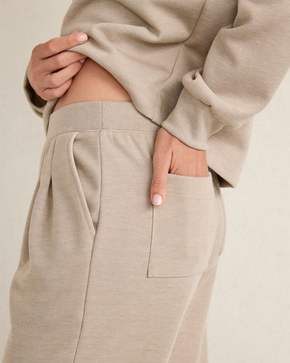 Talbots DOUBLE KNIT PLEATED PANTS