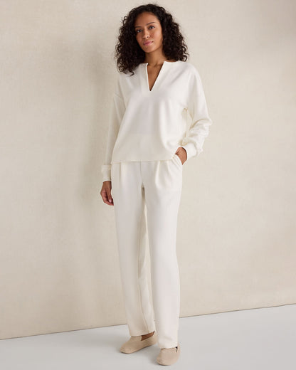 Talbots DOUBLE KNIT PLEATED PANTS