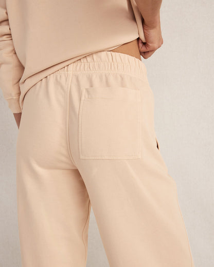 Talbots ORGANIC COTTON TERRY BARREL LEG PANTS