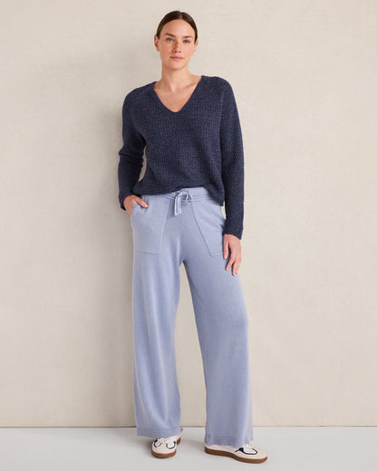 Talbots MERINO WOOL BLEND V-NECK SWEATER