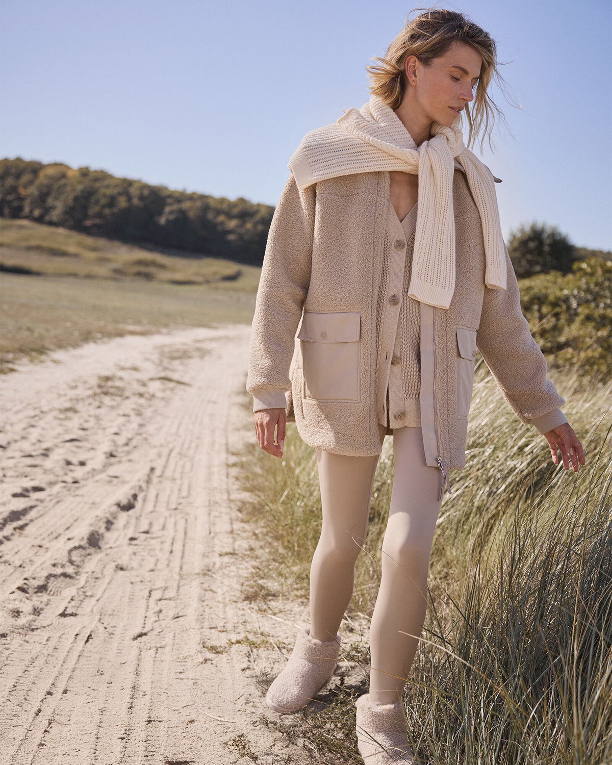 Talbots SHERPA OVERSIZED JACKET