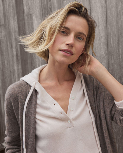 Talbots FEATHERWEIGHT CASHMERE HOODIE