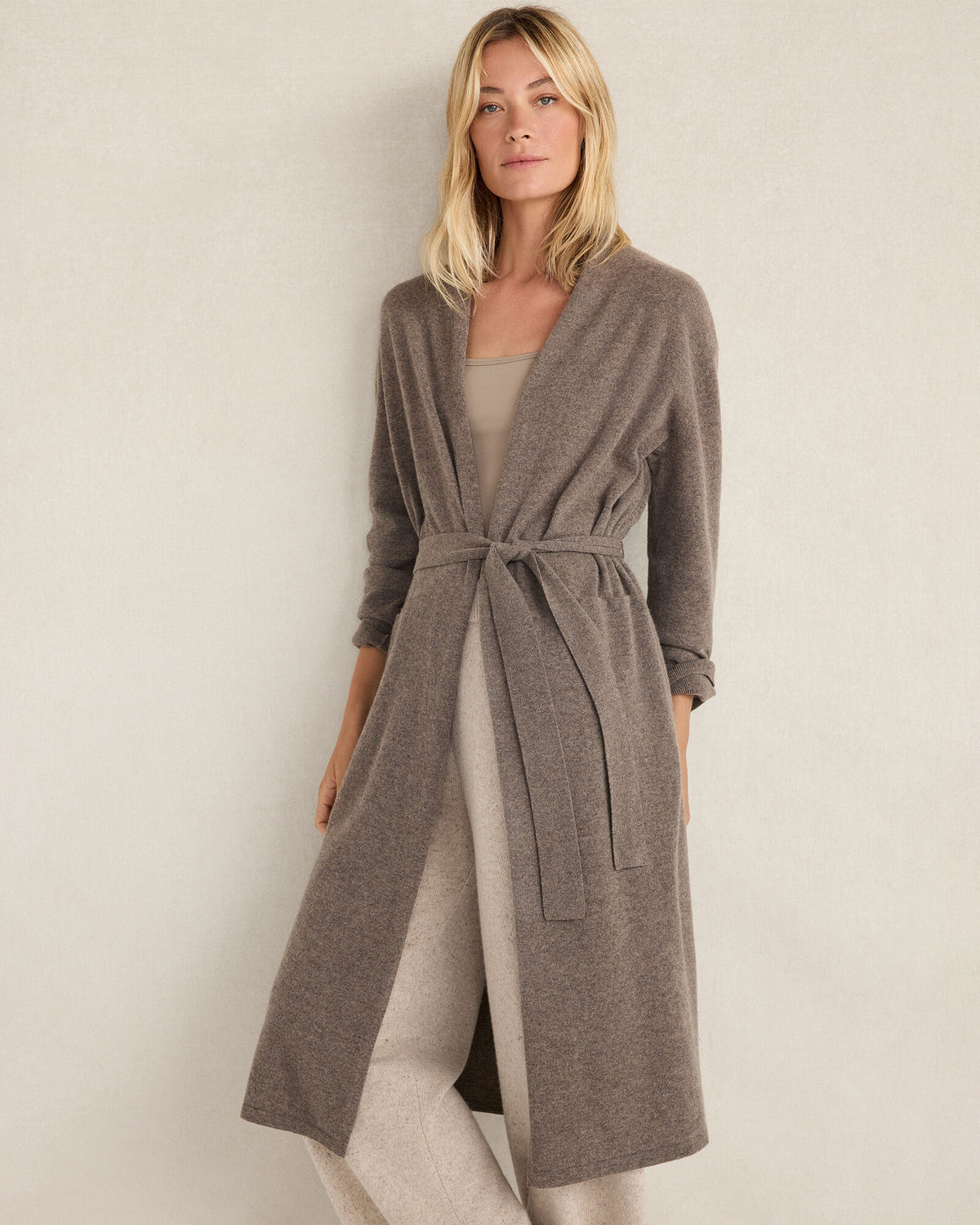 Talbots CASHMERE BELTED DUSTER