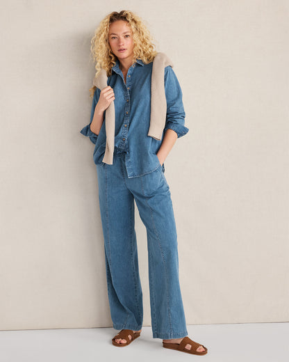 Talbots THE DAILY SHIRT IN ORGANIC COTTON DENIM
