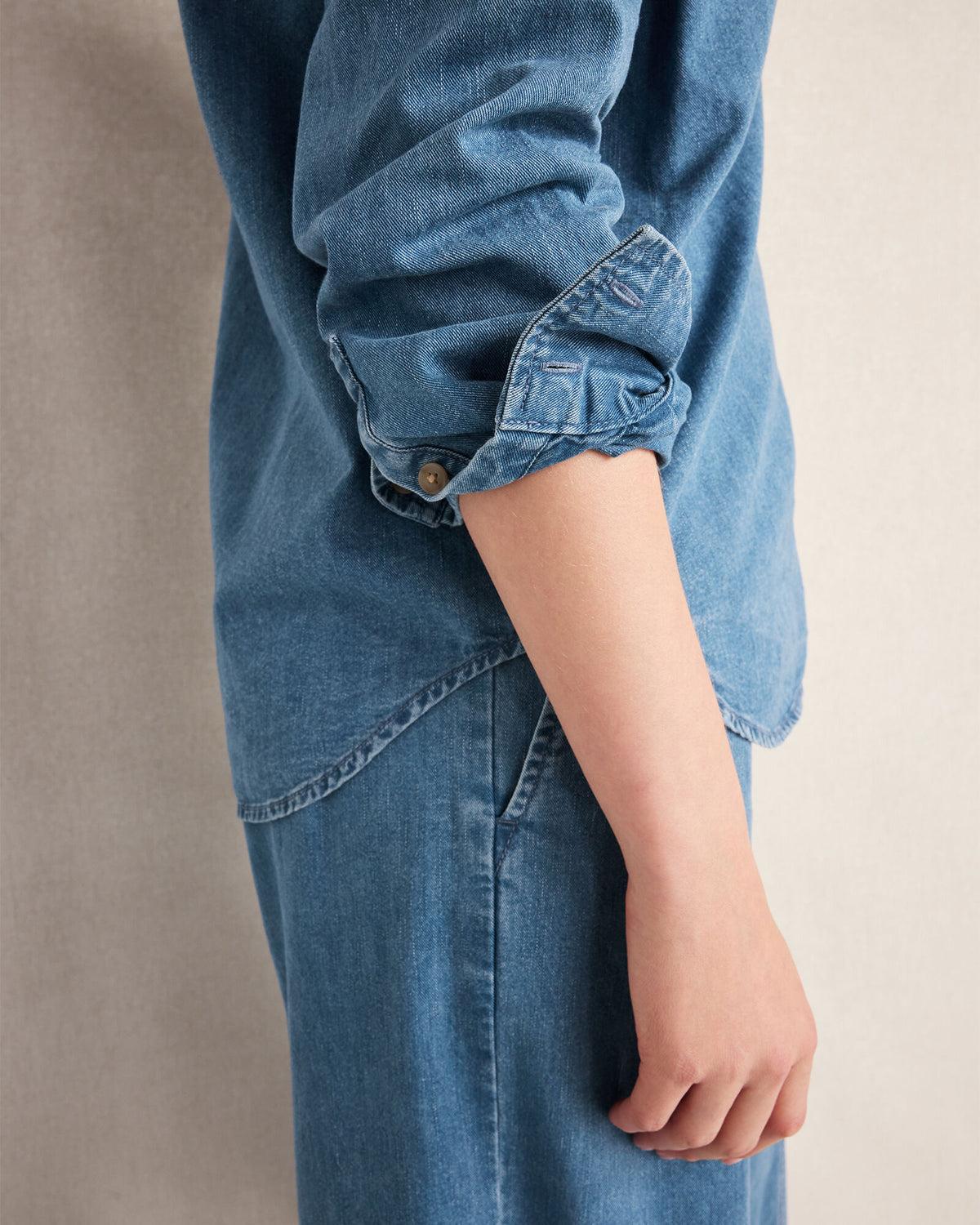 Talbots THE DAILY SHIRT IN ORGANIC COTTON DENIM