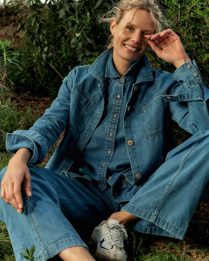 Talbots THE DAILY SHIRT IN ORGANIC COTTON DENIM