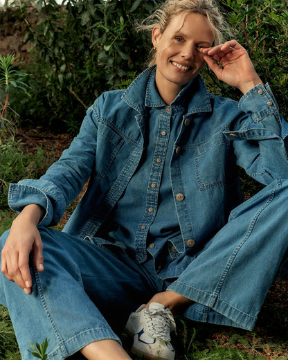 Talbots THE DAILY SHIRT IN ORGANIC COTTON DENIM