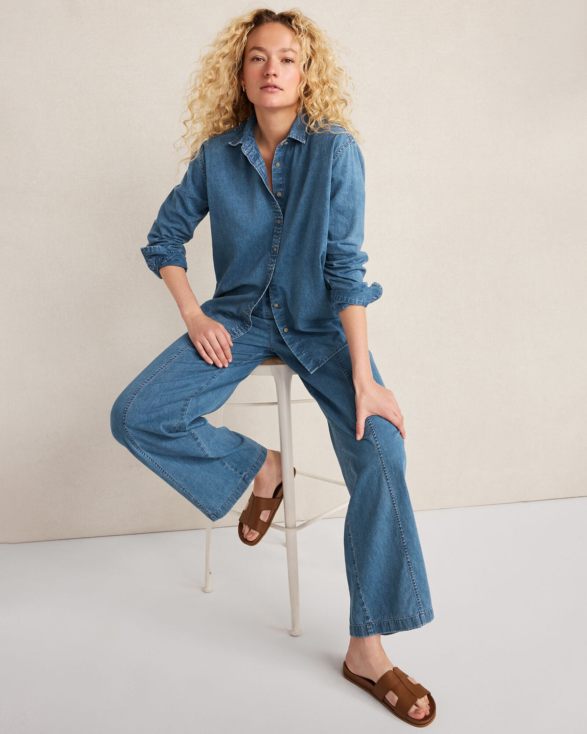 Talbots THE DAILY SHIRT IN ORGANIC COTTON DENIM