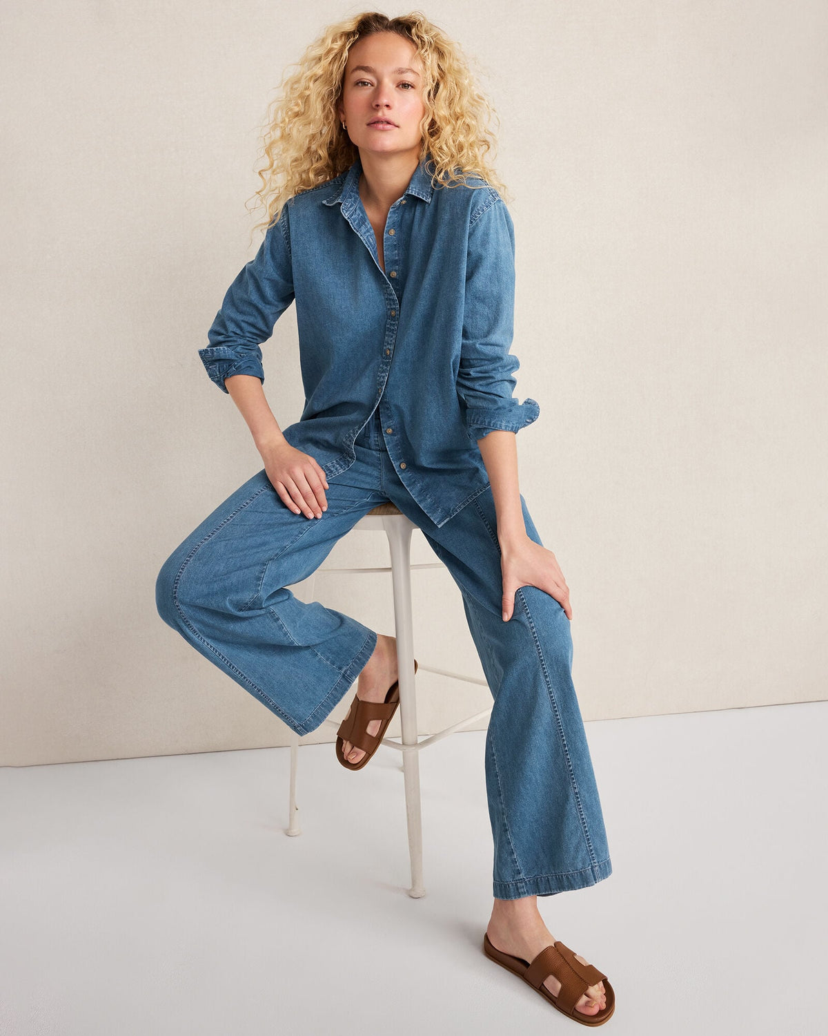 Talbots THE DAILY SHIRT IN ORGANIC COTTON DENIM
