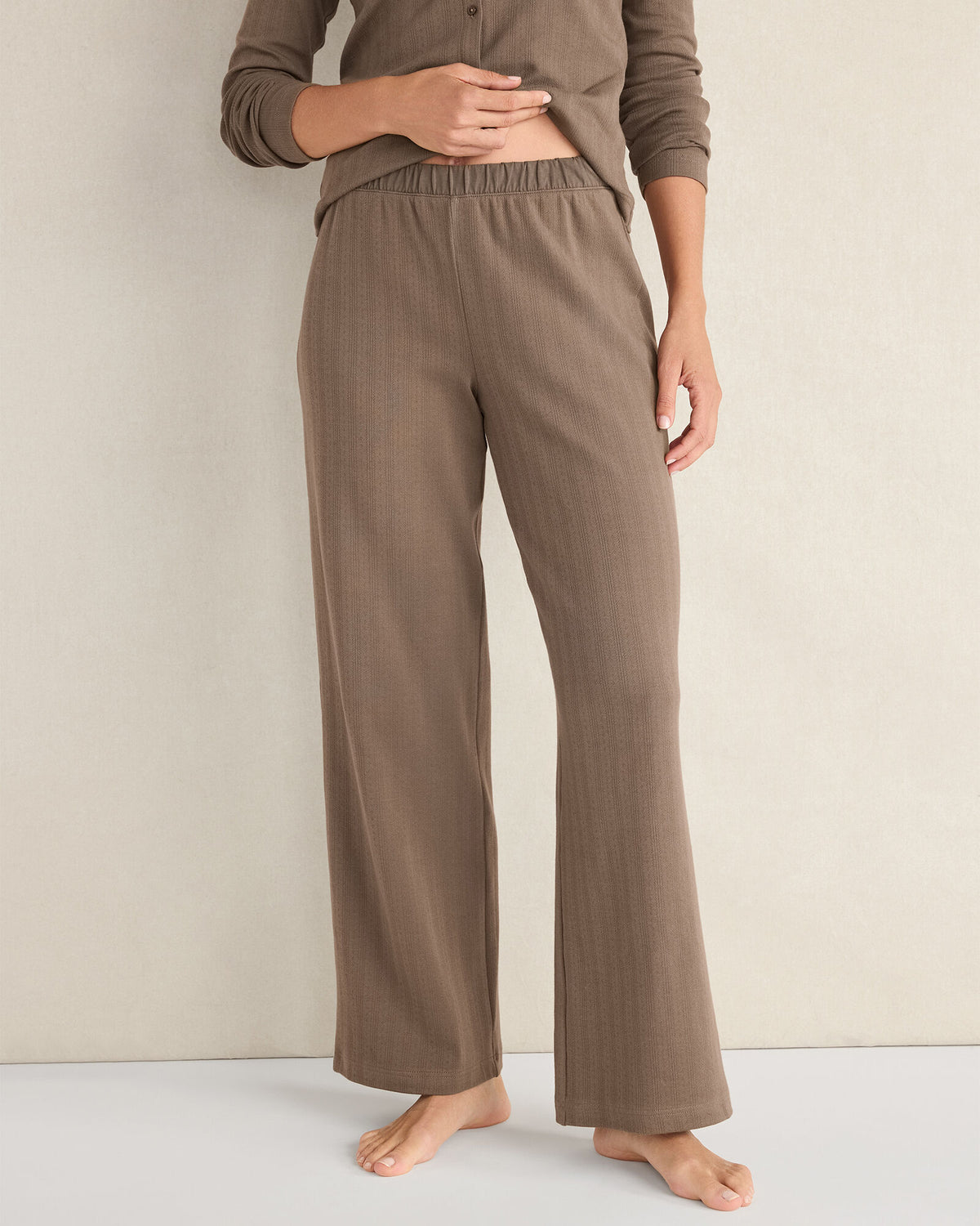 Talbots ORGANIC COTTON POINTELLE PANTS
